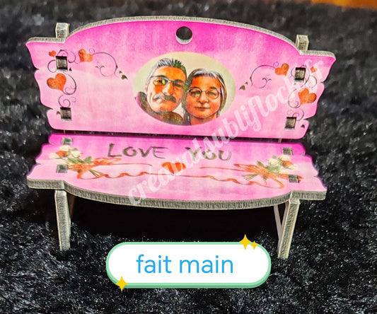 Banc décoratif
